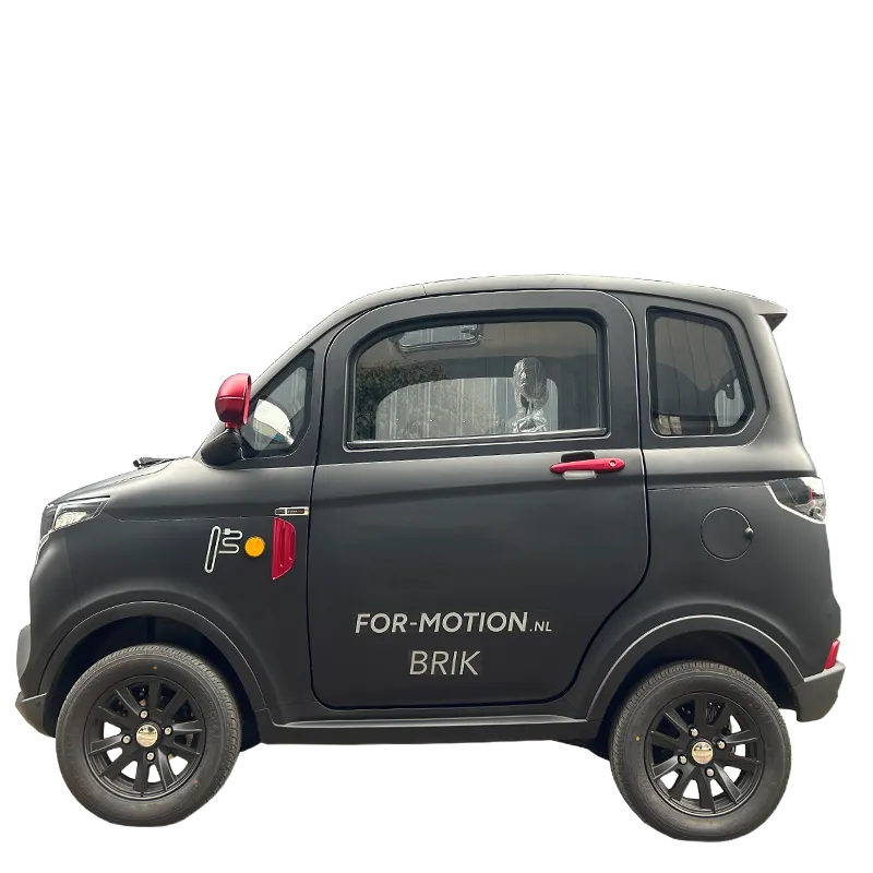 For Motion Brik, geschlossenes Elektromobil in Schwarz